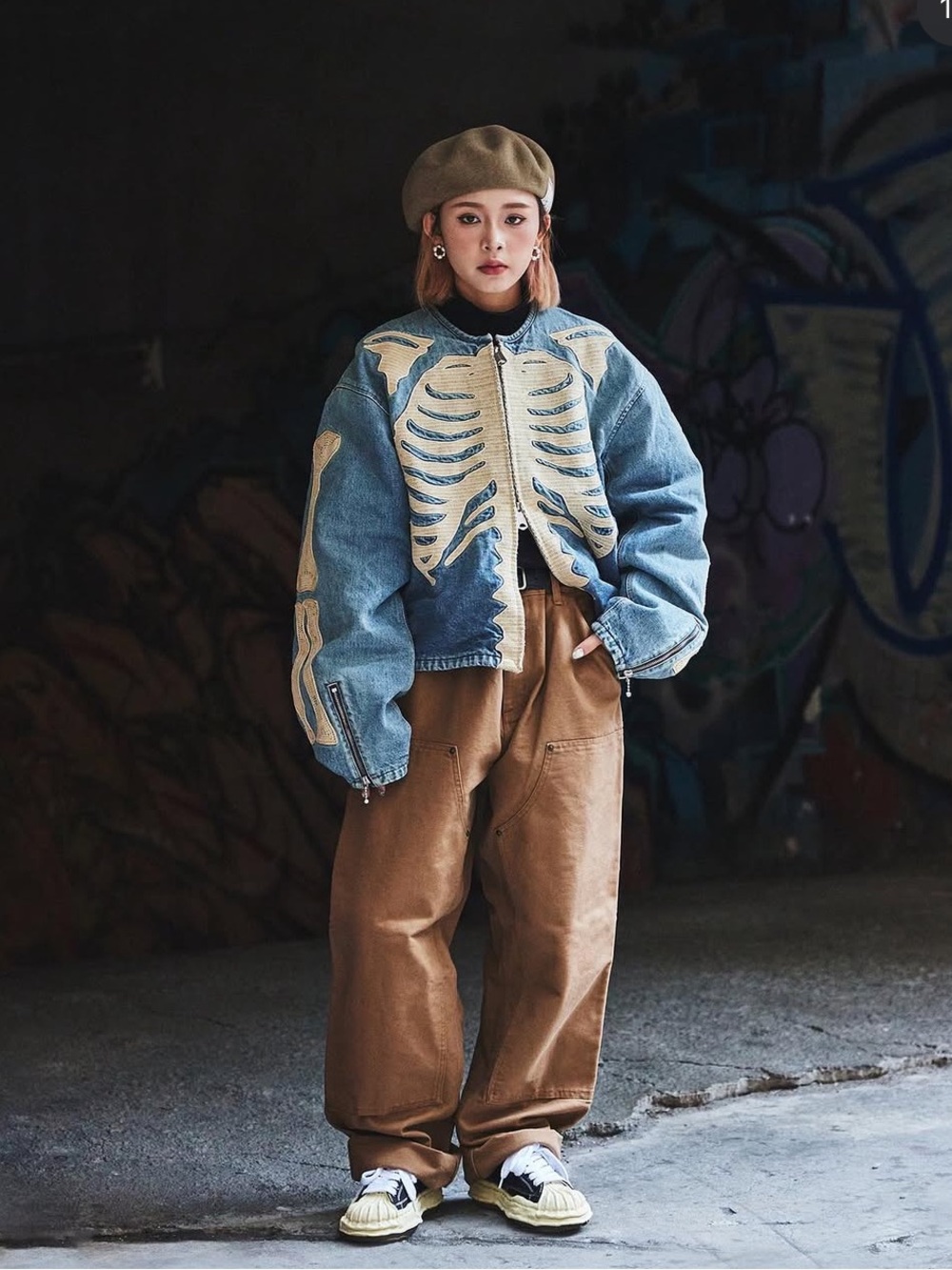 Kapital Kountry Bone Motocross Jacket - 100% Cotton